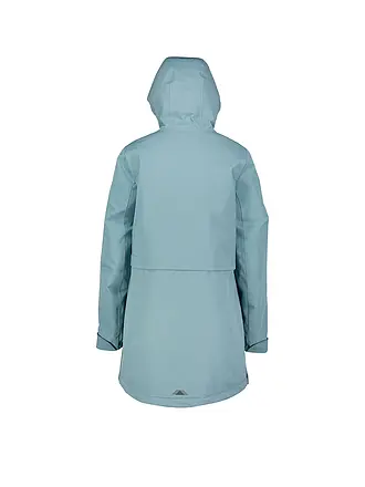 MERU | Manteau d'hiver à capuche Nora pour femmes | hellgrau